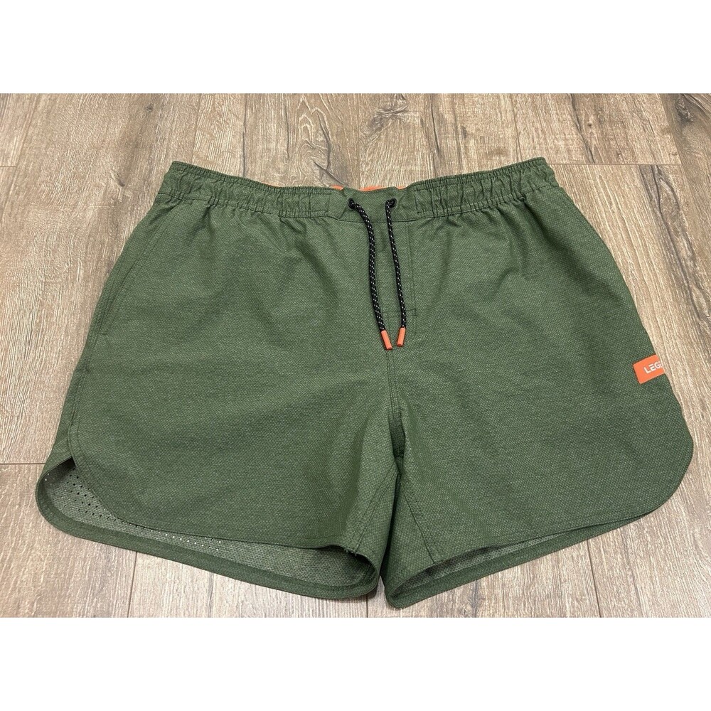 Legends Luka Shorts Mens XL 5” Linerless Green